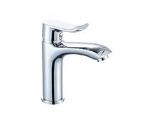 Mitigeur Lavabo RANGOON - Chromé Edouard Rousseau - Chromé - Aérateur Économie d’Eau - Cartouche Céramique