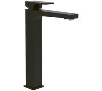 Mitigeur lavabo surélevé VILLEROY ET BOCH Architectura Square avec vidage Push Open Noir mat