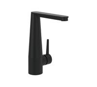 Villeroy & Boch Mitigeur de lavabo Conum TVW127004000K5 monocommande avec vidage push-open noir mat