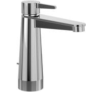 Mitigeur lavabo VILLEROY ET BOCH Conum ouverture dessus avec tirette Chrome