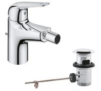 Mitigeur monocommande bidet - GROHE Swift - 24332001 - Chromé - Avec rotule - Economie d'eau