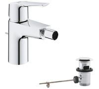 Mitigeur monocommande Bidet - GROHE - Taille S - Métal - Droit - Gris
