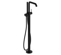 Mitigeur monocommande de baignoire hansgrohe Tecturis S, modèle en îlot, portée de 194 mm, 73440670, Couleur: noir mat