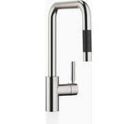 Mitigeur monocommande Dornbracht META SQUARE avec douchette rétractable, portée de 200 mm, 33870861-06