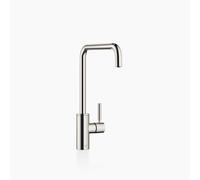Mitigeur monocommande Dornbracht META SQUARE pour évier et douchette professionnelle, 33826861-08, Couleur: platine