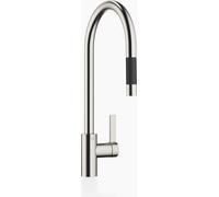 Mitigeur monocommande Dornbracht TARA ULTRA avec douchette rétractable, portée de 240 mm, 33870875-06