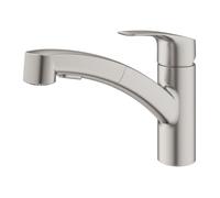 Mitigeur avec douchette acier mat 30305DC1