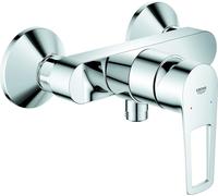 Mitigeur monocommande Grohe BauLoop 23633\_1, montage mural, avec limiteur de température, raccords en S, à sécurité intrinsèque, chrome, 1 pièce.