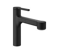 Mitigeur Monocommande KWC Ava 2.0 10.461.032.176FL Noir Mat