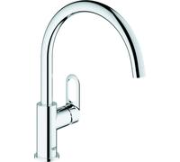 Mitigeur monocommande pour évier Grohe BauLoop chromé