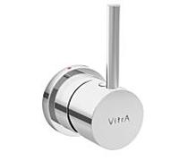 Mitigeur monocommande VitrA A45671EXP pour WC, robinet thermostatique intégré latéral