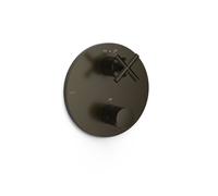 Mitigeur pour boîtier encastré Therm-box 2 voies Noir Bronze - TRES 28325001KMB