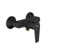 GROHE Start Edge - Mitigeur de Douche Monocommande Apparent (Montage Mural, Cartouche Céramique 35 mm, Clapet Anti-Retour Intégré, Protection Anti-Refoulement) Noir Mat, 233472431