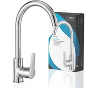 Mitigeur pour lavabo, en laiton chromé, pivotant, système de fixation Easy Fix 35