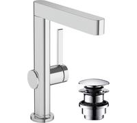 Mitigeur pour lavabo, pivotant, 230 mm, chromé