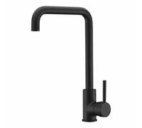 Mitigeur Rousseau 4060480 Noir Acier inoxydable Laiton Rectangulaire