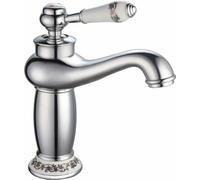 Mitigeur sanitaire Rousseau Marple, monolevier, chromé, argent, avec aérateur