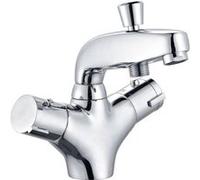 Mitigeur thermostatique baig e et douche ROUSSEAU Volga 2 Monotrou Noir Noir G