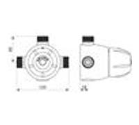 Mitigeur thermostatique centralisé PREMIX CONFORT 3/4'' débit 55 - DELABIE - 731002 G