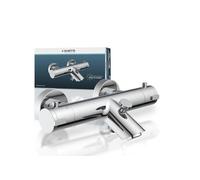 SCHÜTTE 52470 LONDON Mitigeur thermostatique de baignoire avec protection anti-brûlure pour robinet de baignoire Chromé
