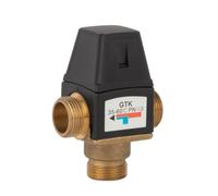 Mitigeur Thermostatique, DN25 | Raccord Fileté Mâle, Mitigeur Thermostatique à 3 Voies, Compact, pour ffage Au Sol