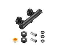 Mitigeur thermostatique douche SucceBuy Laiton Noir mat YH1312