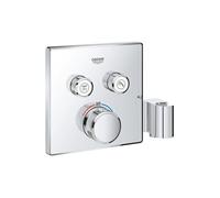 - Mitigeur thermostatique encastré 2 sorties Grohtherm SmartControl - avec support douchette intégré