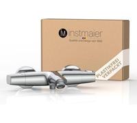 Mitigeur thermostatique pour douchette avec finition chromée | Installation facile et protection contre les incendies | Mitigeur thermostatique pour douchette