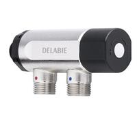 Delabie – Régulateur thermostatique PREMIX compact mâle 15x21 clapets anti-retour incorporés