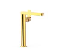 Mitigeur XL avec manette latérale pour lavabo Project Or 24K - TRES 22184701OR