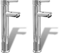 Mitigeurs de salle de bain 2 pcs Chrome
