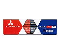 Mitsubishi Pencil Co., Ltd. Zhu Ai Crayon hexagonal 772 K772 (importation japonaise)