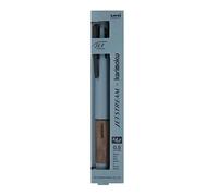 Mitsubishi Pencil MSXE5KF05.71 Stylo multifonction Jet Stream Karimoku 4 & 1 0,5 acier bleu