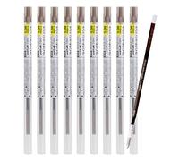 Mitsubishi UMR1093822 Lot de 10 recharges pour stylo à bille Style Fit Signo 0,38 Marron/noir