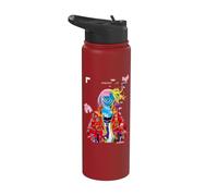 Mitsume One Day, manga pop, street art japonais, classique Stainless Steel Insulated Water Bottle