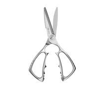 MITSUMOTO SAKARI Ciseaux Cuisine Japonais Ciseaux de Cuisine Multifonctions | Ciseaux Tout Acier Haute Performance de 23 cm, Ciseau à Volaille Démontable Professionnel pour Couper Le Poulet, Les Viandes