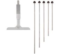 Micromètre de profondeur Mitutoyo, inserts interchangeables 0-150 mm, base 101 mm