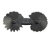 Mitutoyo 186-105 Calibre à rayon, 1 Mm-7 mm Gamme