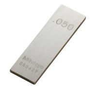 Mitutoyo Bloc de jauge rectangulaire en acier ASME Grade 0, 5,1 cm de long