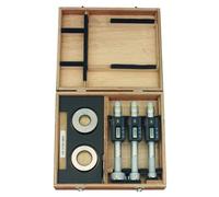 Mitutoyo Jeu micromètres Int Digimatic 3 touches, 25-50mm, Jeu complet