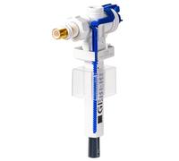 MIUFA Vanne d'entrée de toilette en laiton 3/8" compatible avec Geberit Type 383, pièce de rechange pour valve de remplissage