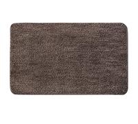 MIULEE Tapis Salle de Bain Tapis Antidérapant Café 40x60cm | d'Entrée Tapis de Douche Absorbant Tapis Moelleux Microfibre WC Toilette Baignoire Sortie Cuisine Salon Chambre