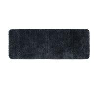 MIULEE Tapis Salle de Bain Tapis Antidérapant Gris Foncé 45x120cm | d'Entrée Tapis de Douche Absorbant Tapis Moelleux Microfibre WC Toilette Baignoire Sortie Cuisine Salon Chambre