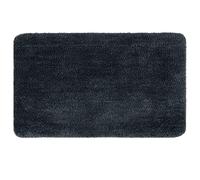 MIULEE Tapis Salle de Bain Tapis Antidérapant Gris Foncé 50x80cm | d'Entrée Tapis de Douche Absorbant Tapis Moelleux Microfibre WC Toilette Baignoire Sortie Cuisine Salon Chambre