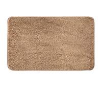 MIULEE Tapis Salle de Bain Tapis Antidérapant Marron 40x60cm | d'Entrée Tapis de Douche Absorbant Tapis Moelleux Microfibre WC Toilette Baignoire Sortie Cuisine Salon Chambre