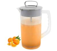 Mixkrug - Pichet à jus | Mixeur en plastique - Presse-agrumes, cafetière à boissons froides, récipient à thé au lait et à jus de grande capacité, idéal pour les fêtes dans la cuisine à la maison et
