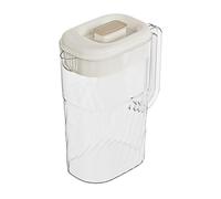 Mixnexorad Pichet à jus avec couvercle, récipients à jus avec couvercles - Récipient à jus de distributeur d'eau pour réfrigérateur de 2,5 L - Pichet à thé de grande capacité, cruches à jus de qualité