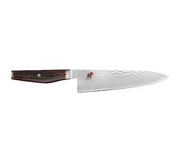 Zwilling Couteau de chef Miyabi 6000MCT Gyutoh Lame 20 cm Acier brun Manche bois de pakka