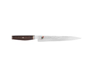 MIYABI ARTISAN 6000MCT Sujihiki 24 cm, Brun, Bois de pakka
