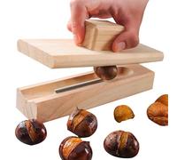 Miyanvuo Ouvre-châtaigne, Outil Manuel pour Éplucher Les Châtaignes, Ouvre-Rouleau De Châtaigne en Bois, Outil De Coupe De Châtaigne pour Gadgets De Cuisine Égreneuse À Noix